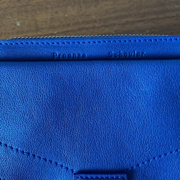 Proenza Schouler blue clutch handbag - Picture 6 of 11